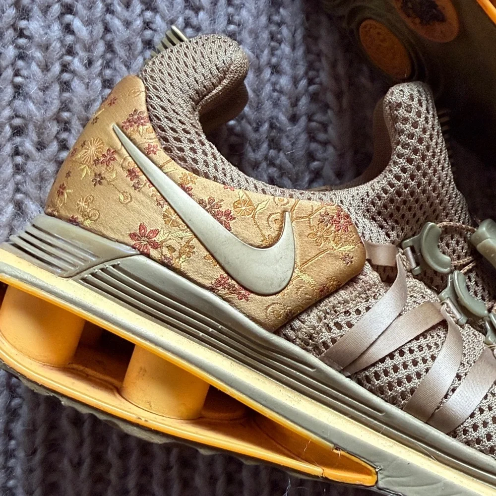 Nike Gold and Mustard Athletic Shoes